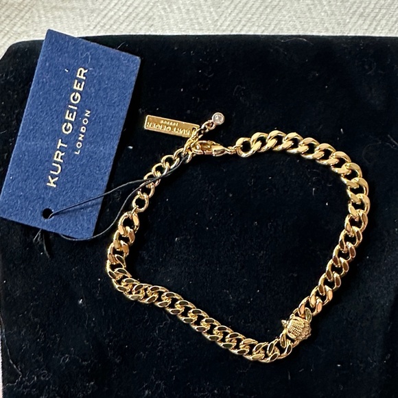 Kurt Geiger Jewelry - Kurt Geiger Gold-Tone Chain Bracelet